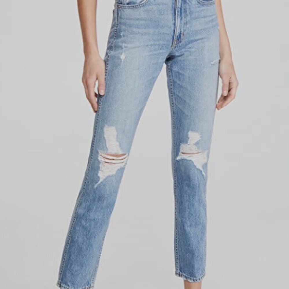 SLVRLAKE Virginia Slim Jeans - Size 25